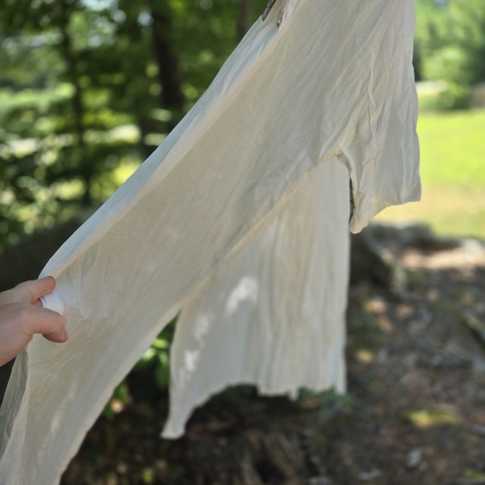 Pure Jill (J. Jill) crinkle shawl with sleeves
